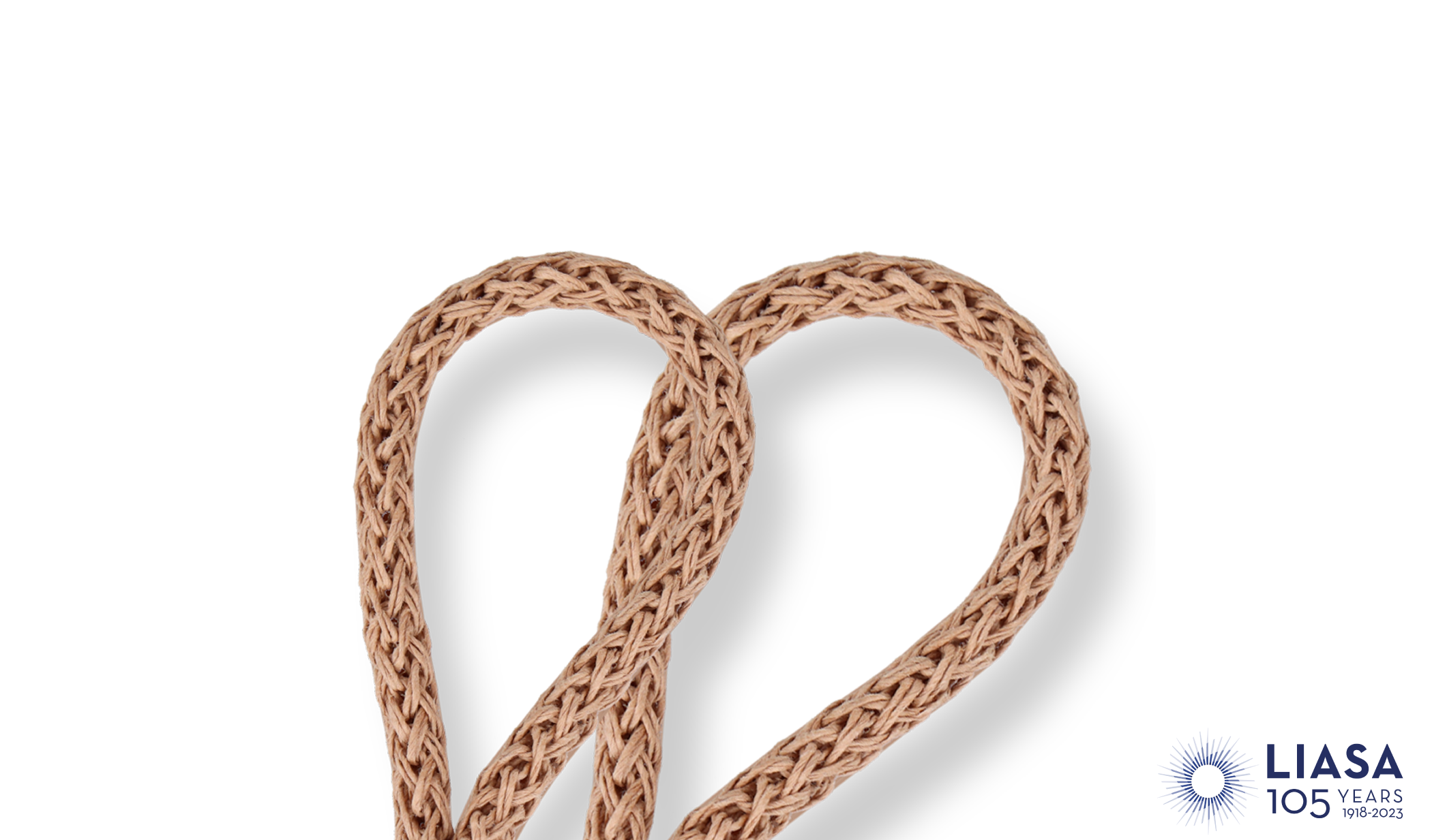  Round braided luxe light paper cords with FSC® certification 
